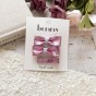 Cute Simple Style Kid'S Bow Knot and heart Hair Clip
