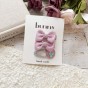 Cute Simple Style Kid Bow Knot Hair Clip