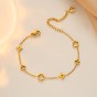Japanese and Korean fashion four-leaf clover necklace