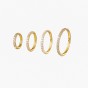 1 Piece Nose Rings Simple Style Round
