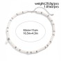 Pearl Plastic Stone Beaded Necklaces