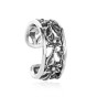 Retro Coated Metal Faux Gems Earrings