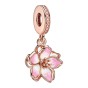 Golden f simple style letter heart shape flower rhinestones