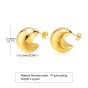 18K Gold Plated Stainless St Large